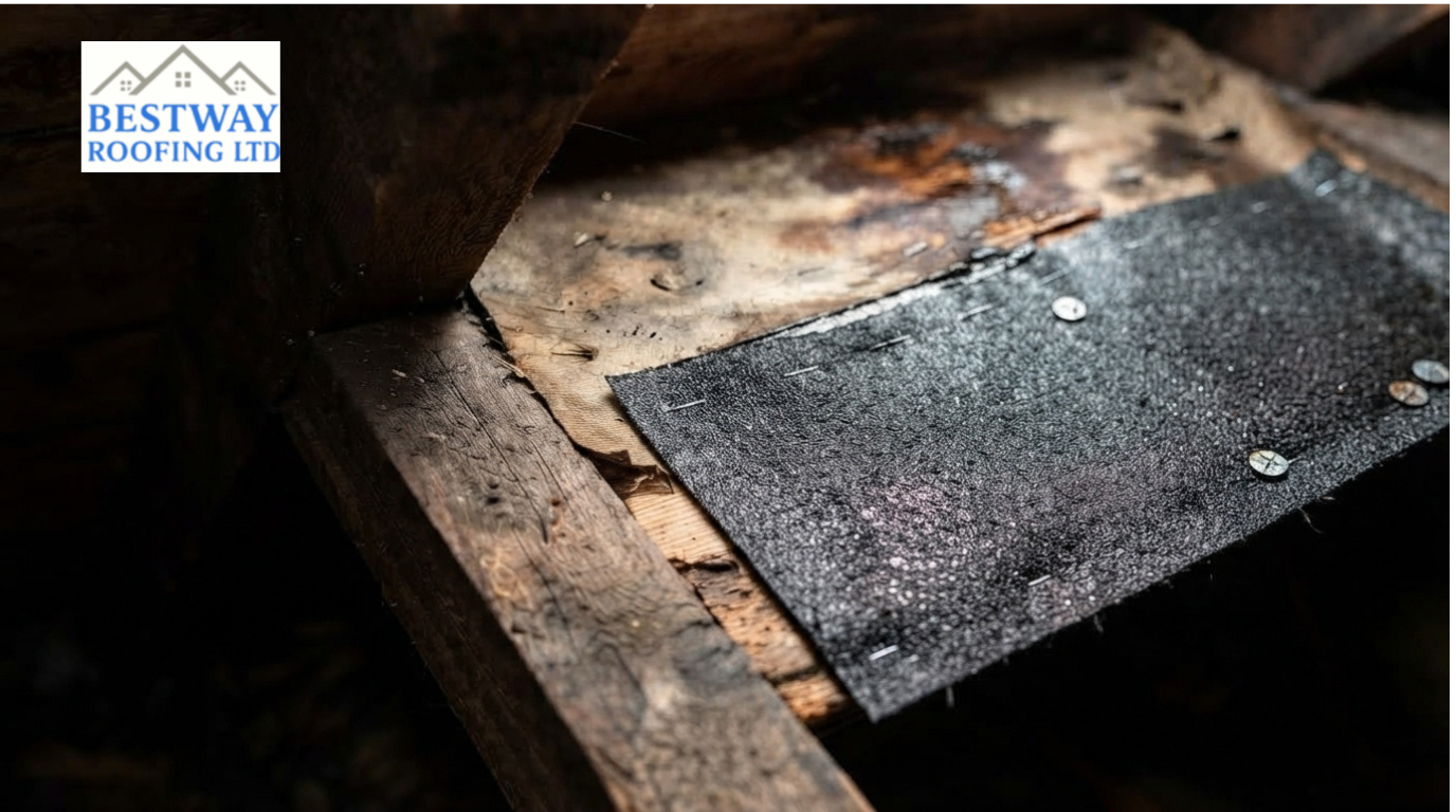 Roof Felt Repair from Inside