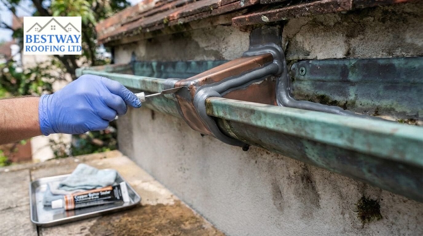How to Seal Gutter Joints